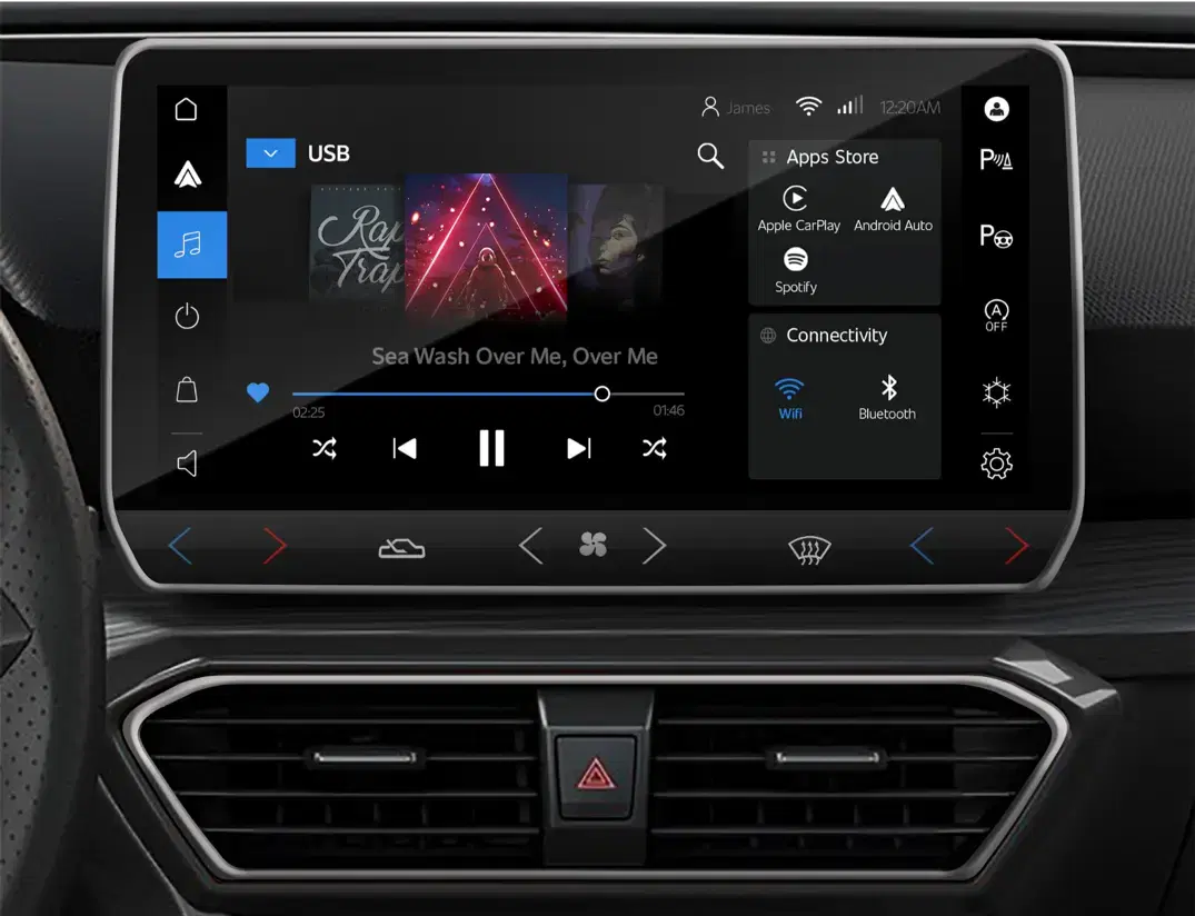 In-Vehicle Infotainment System Enhancement for Automotive Applications case cover