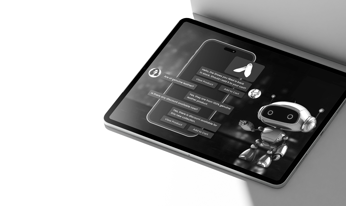 AI Bot for Customer Support in Retail - Desktop Presentation